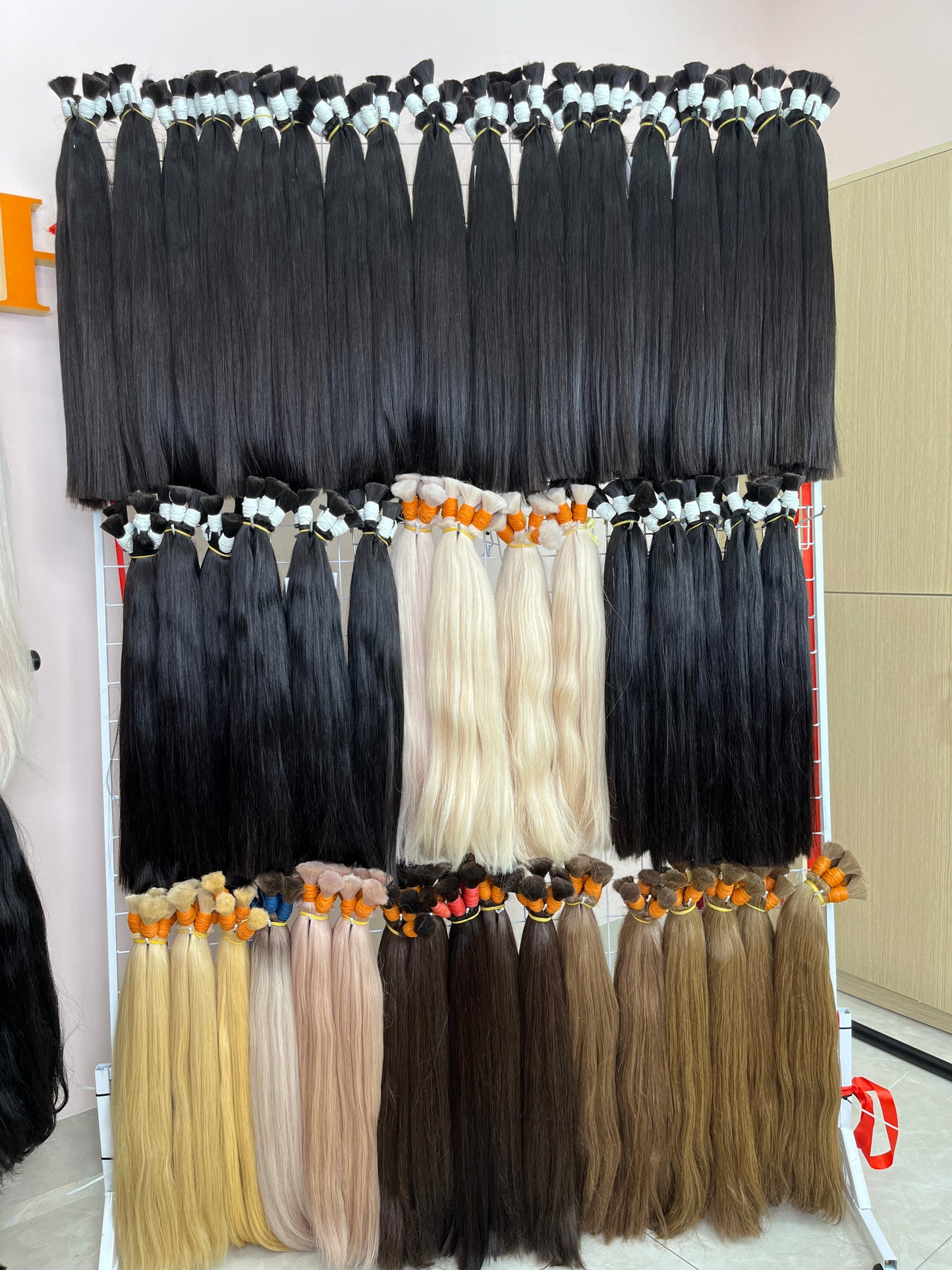 Cabelo liso selado 100 gramas