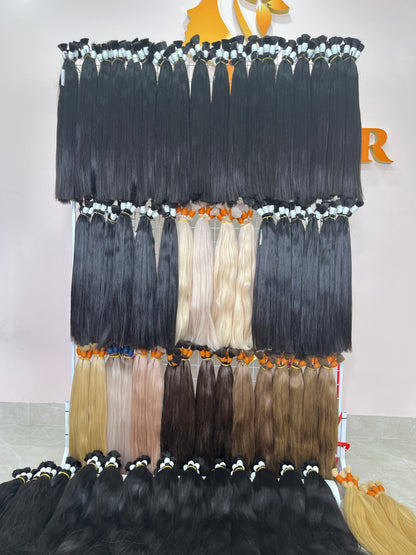 Cabelo liso natural 100 gramas