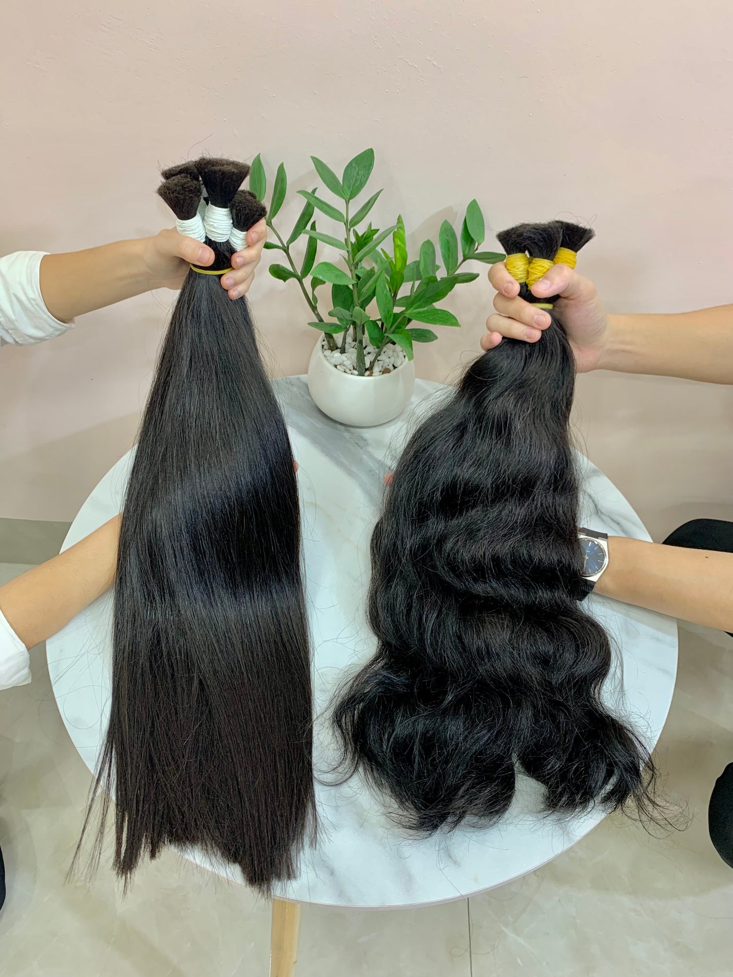 Sealed straight hair 100 grams