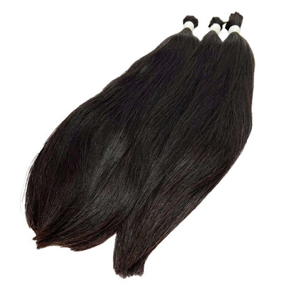 Cabelo liso natural 100 gramas